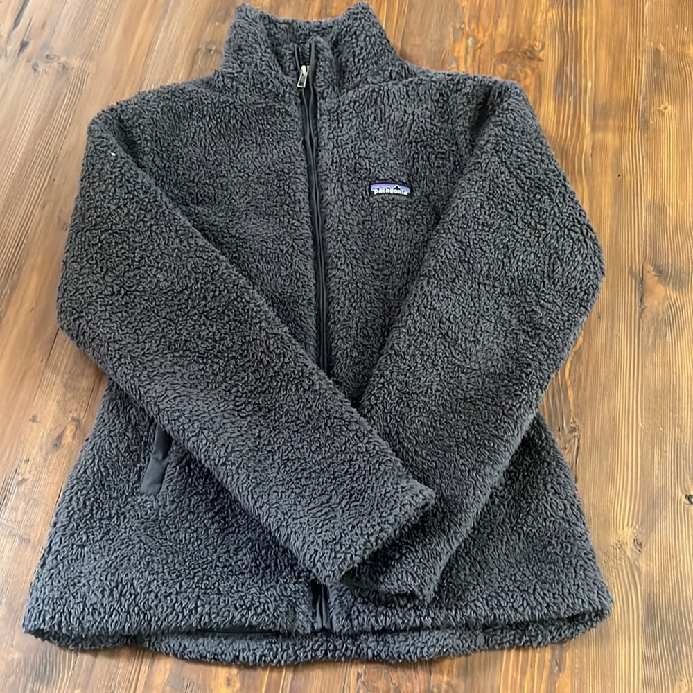Patagonia Los Gatos Fleece Jacket, Smolder Blue, size M
